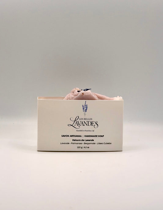 Savon velours de lavande