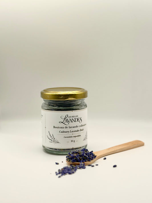 Boutons de lavande culinaire