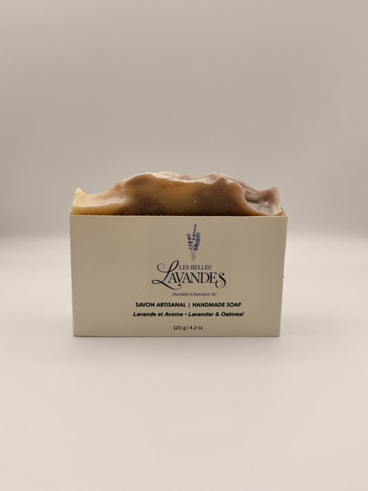 Savon lavande et avoine