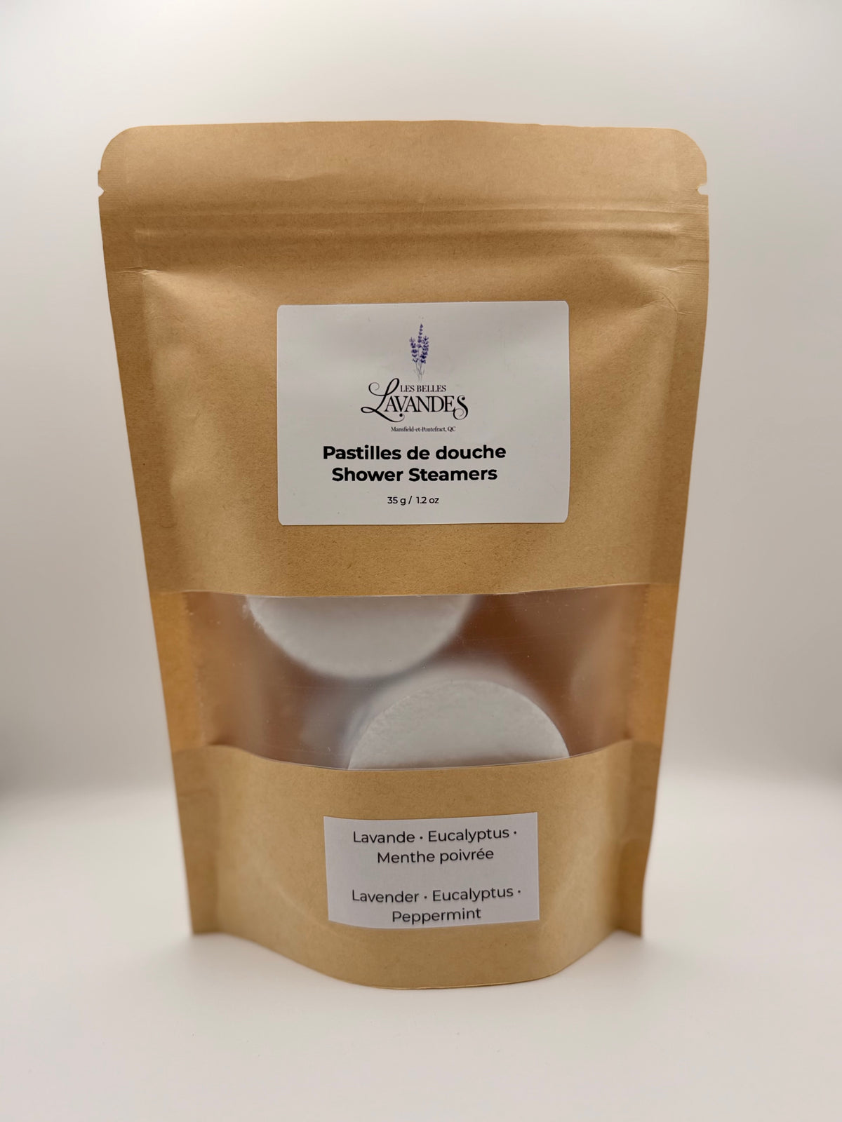 Pastilles de douche aromatiques
